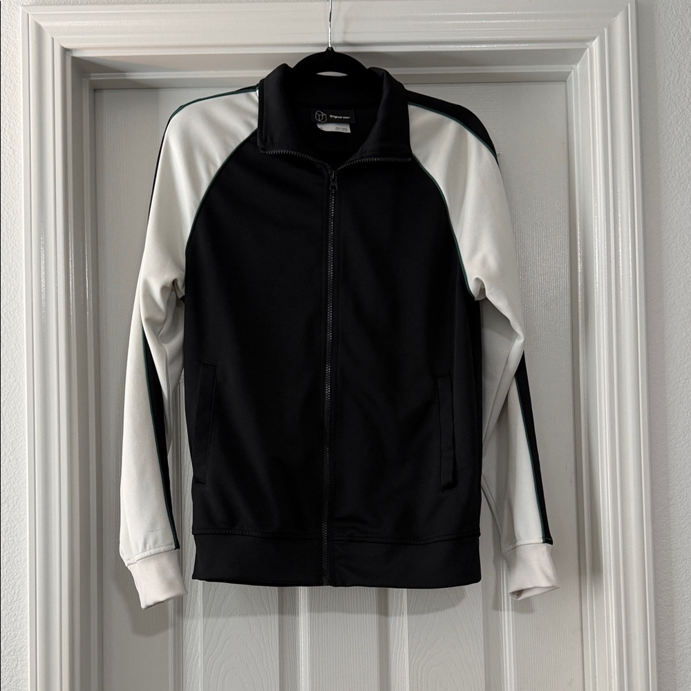 Original Use Black Logo Track Jacket